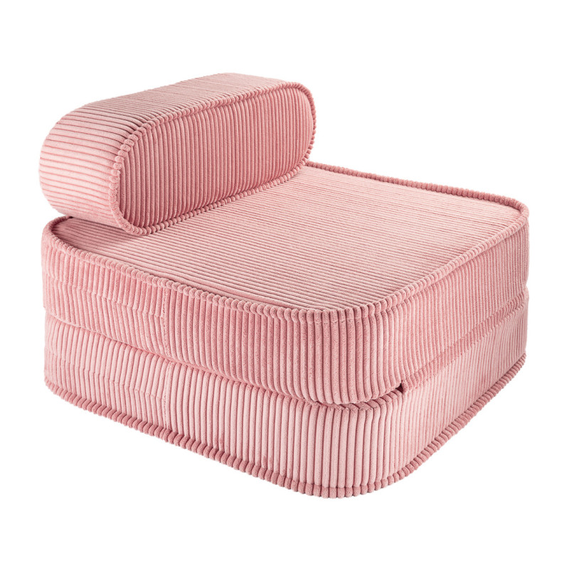 Poltrona letto per bambini Wigiwama® - Pink Mousse Flip Poltrona letto per bambini Wigiwama® - Pink Mousse Flip