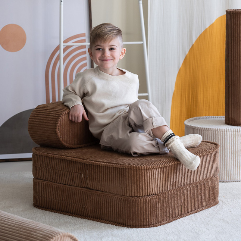 Poltrona letto per bambini Wigiwama® - Toffee Flip Poltrona letto per bambini Wigiwama® - Toffee Flip