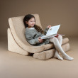 Poltrona letto per bambini Wigiwama® - Brown Sugar Moon Poltrona letto per bambini Wigiwama® - Brown Sugar Moon