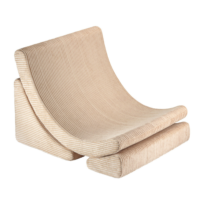 Poltrona letto per bambini Wigiwama® - Brown Sugar Moon Poltrona letto per bambini Wigiwama® - Brown Sugar Moon