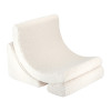 Poltrona letto per bambini Wigiwama® - Cream White Moon