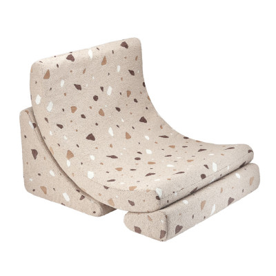 Poltrona letto per bambini Wigiwama® - Terrazzo Sand Moon