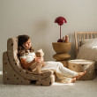 Poltrona letto per bambini Wigiwama® - Terrazzo Sand Moon Poltrona letto per bambini Wigiwama® - Terrazzo Sand Moon