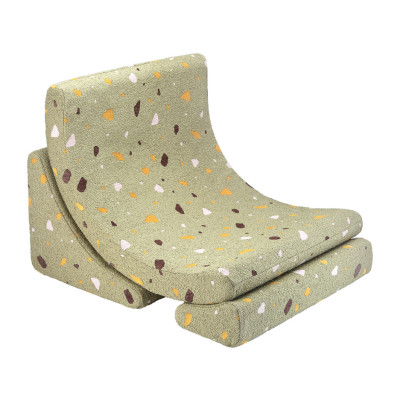 Poltrona letto per bambini Wigiwama® - Terrazzo Moss Moon