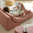 Poltrona letto per bambini Wigiwama® - Guava Pink Moon Poltrona letto per bambini Wigiwama® - Guava Pink Moon