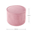 Pouf Wigiwama® - Pink Mousse Pouf Wigiwama® - Pink Mousse