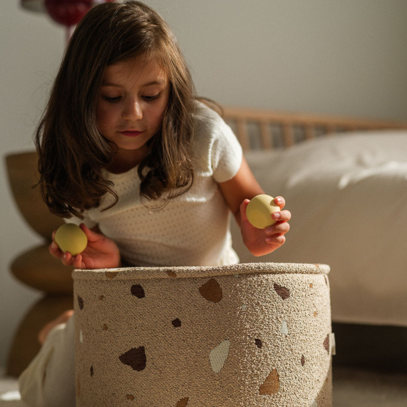 Pouf Wigiwama® - Terrazzo Sand Pouf Wigiwama® - Terrazzo Sand