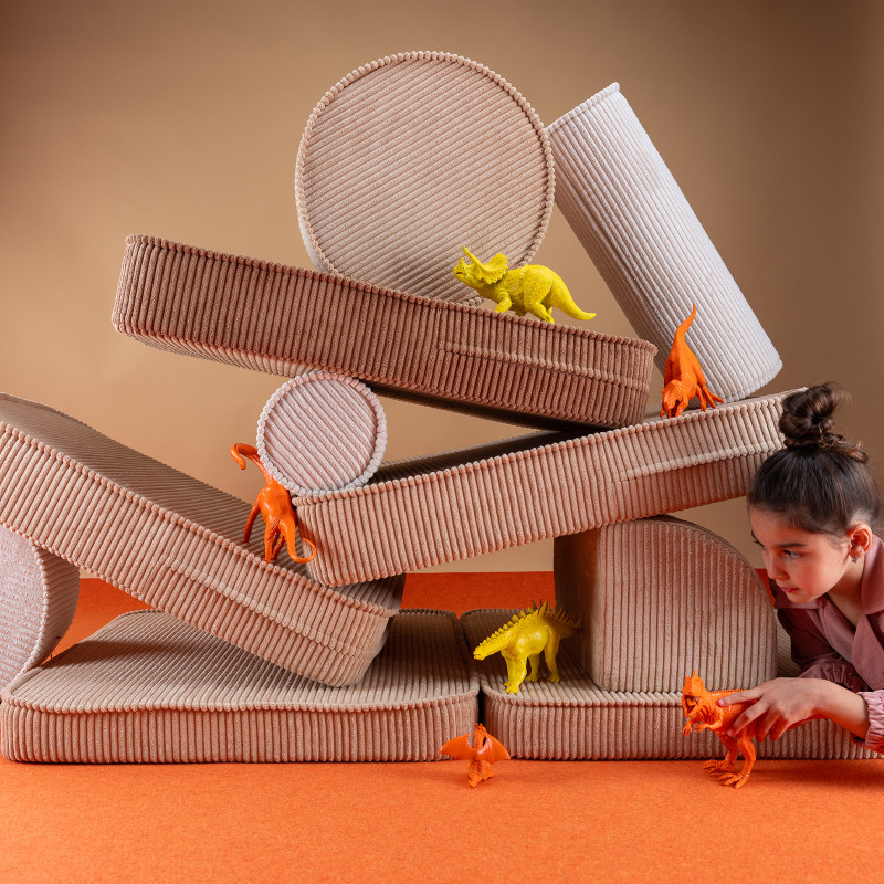 Divano per bambini Wigiwama® Brown Sugar Settee Divano per bambini Wigiwama® Brown Sugar Settee