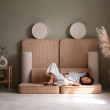 Divano per bambini Wigiwama® Brown Sugar Settee Divano per bambini Wigiwama® Brown Sugar Settee