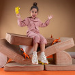 Divano per bambini Wigiwama® Toffee Settee Divano per bambini Wigiwama® Toffee Settee