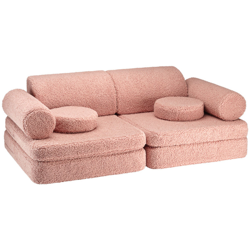 Divano per bambini Wigiwama® Guava Pink Settee Divano per bambini Wigiwama® Guava Pink Settee