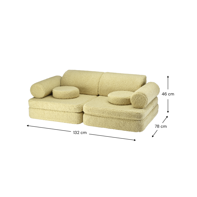 Divano per bambini Wigiwama® Matcha Settee Divano per bambini Wigiwama® Matcha Settee