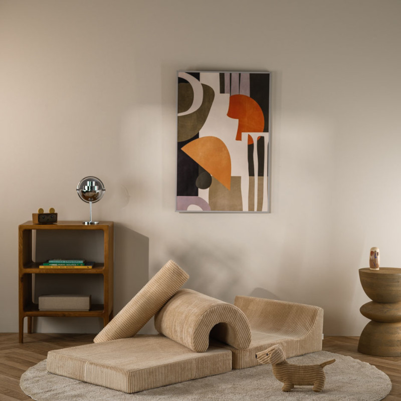 Poltrona letto per bambini Wigiwama® - Brown Sugar Flipster Poltrona letto per bambini Wigiwama® - Brown Sugar Flipster