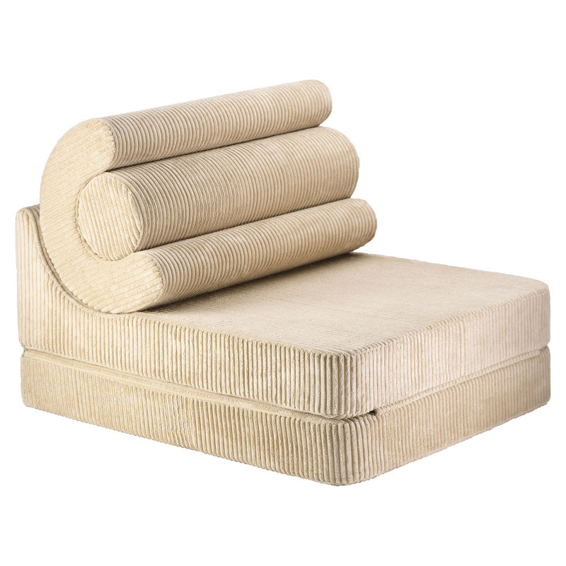 Poltrona letto per bambini Wigiwama® - Brown Sugar Flipster Poltrona letto per bambini Wigiwama® - Brown Sugar Flipster