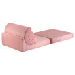 Poltrona letto per bambini Wigiwama® - Pink Mousse Flipster Poltrona letto per bambini Wigiwama® - Pink Mousse Flipster