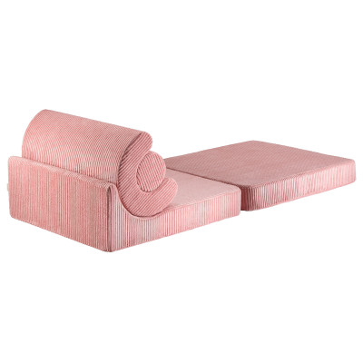Poltrona letto per bambini Wigiwama® - Pink Mousse Flipster 