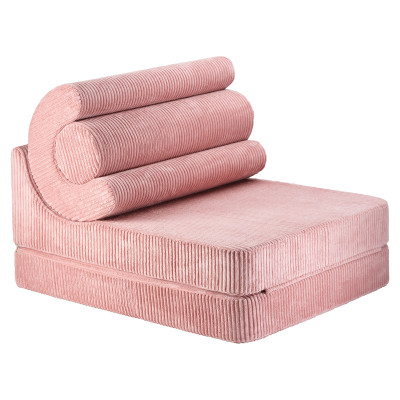 Poltrona letto per bambini Wigiwama® - Pink Mousse Flipster 