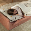 Poltrona letto per bambini Wigiwama® - Pink Mousse Flipster Poltrona letto per bambini Wigiwama® - Pink Mousse Flipster