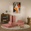 Poltrona letto per bambini Wigiwama® - Pink Mousse Flipster Poltrona letto per bambini Wigiwama® - Pink Mousse Flipster