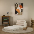 Poltrona letto per bambini Wigiwama® - Cream White Flipster Poltrona letto per bambini Wigiwama® - Cream White Flipster