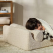 Poltrona letto per bambini Wigiwama® - Cream White Flipster Poltrona letto per bambini Wigiwama® - Cream White Flipster