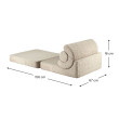 Poltrona letto per bambini Wigiwama® - Biscuit Flipster Poltrona letto per bambini Wigiwama® - Biscuit Flipster