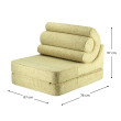 Poltrona letto per bambini Wigiwama® - Matcha Flipster Poltrona letto per bambini Wigiwama® - Matcha Flipster