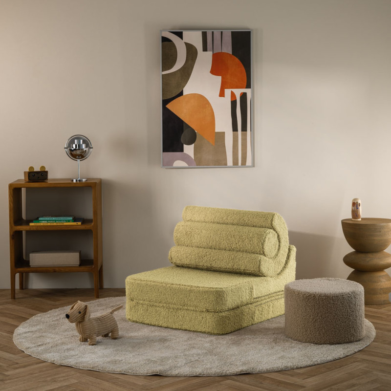 Poltrona letto per bambini Wigiwama® - Matcha Flipster Poltrona letto per bambini Wigiwama® - Matcha Flipster