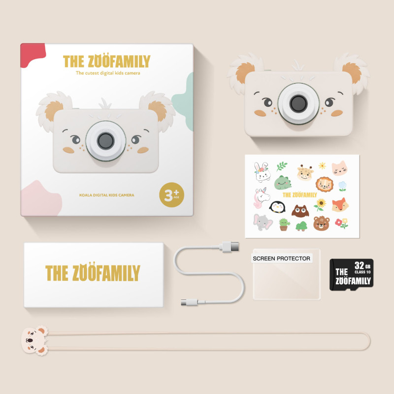 La fotocamera digitale per bambini The Zoofamily – Koala