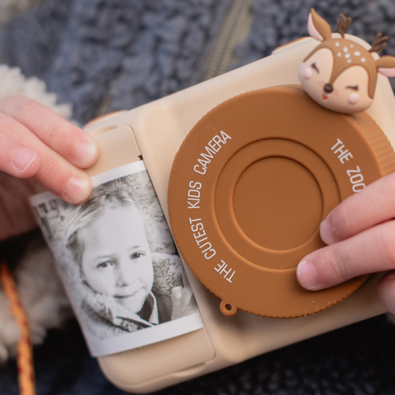 La fotocamera digitale per bambini The Zoofamily Print – Capriolo