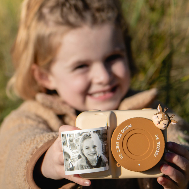 La fotocamera digitale per bambini The Zoofamily Print – Capriolo