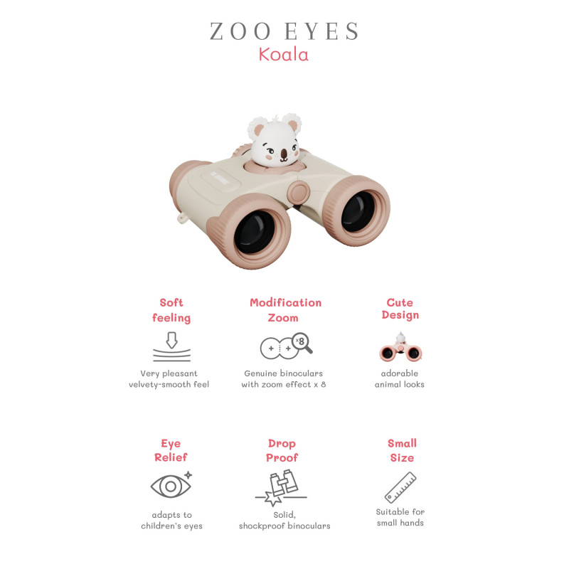 Binocolo per bambini Koala – The Zoofamily