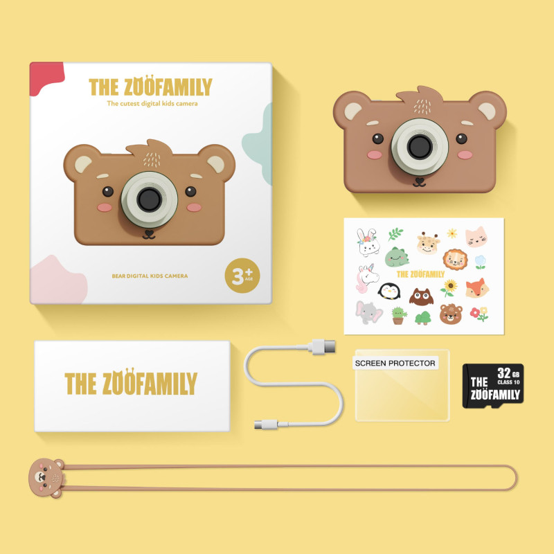 La fotocamera digitale per bambini The Zoofamily – Orso La fotocamera digitale per bambini The Zoofamily – Orso