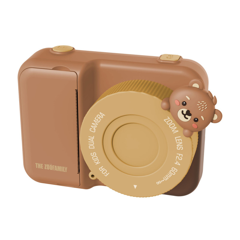 La fotocamera digitale per bambini The Zoofamily Print – Orso La fotocamera digitale per bambini The Zoofamily Print – Orso
