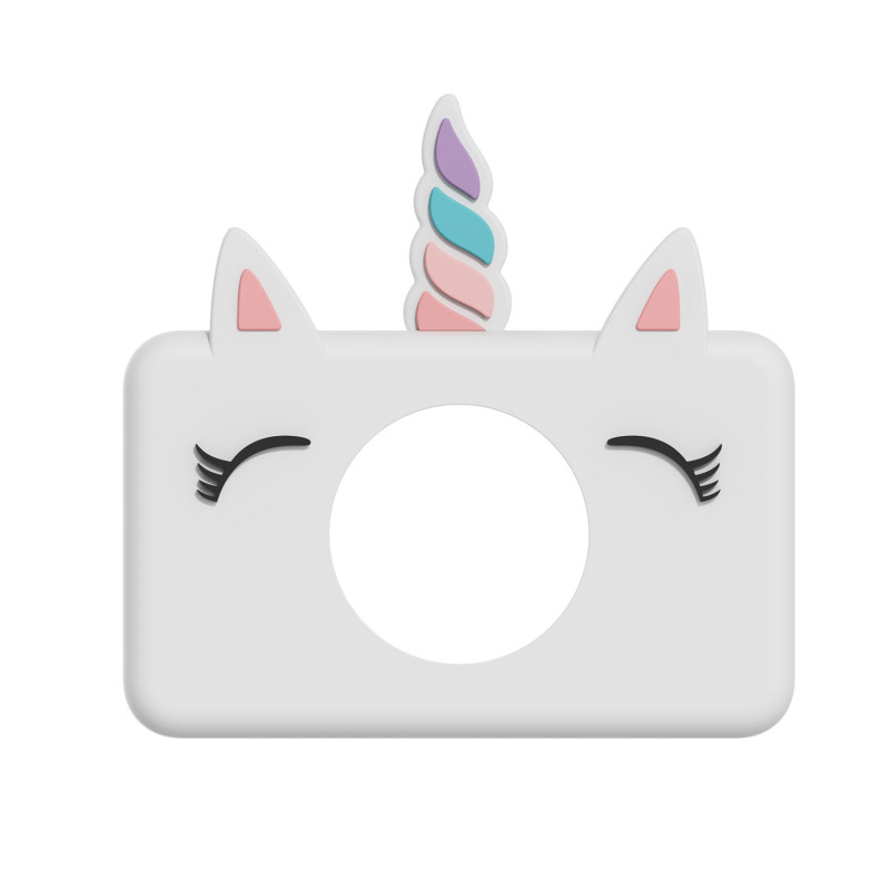 The Zoofamily Custodia in Silicone per Macchina Fotografica unicorno The Zoofamily Custodia in Silicone per Macchina Fotografica unicorno