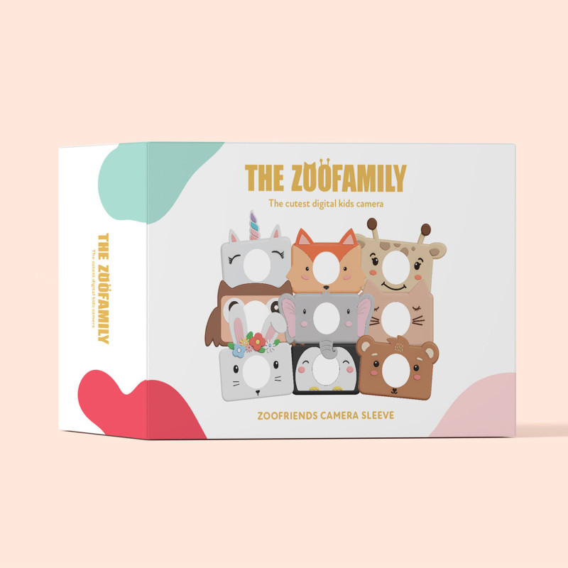 The Zoofamily Custodia in Silicone per Macchina Fotografica unicorno The Zoofamily Custodia in Silicone per Macchina Fotografica unicorno