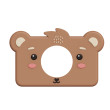 The Zoofamily custodia in silicone per macchina fotografica orso The Zoofamily custodia in silicone per macchina fotografica orso