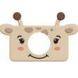 The Zoofamily custodia in silicone per macchina fotografica giraffa The Zoofamily custodia in silicone per macchina fotografica giraffa