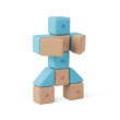 Set magnetico JollyHeap Pixi con 12 blocchi Set magnetico JollyHeap Pixi con 12 blocchi
