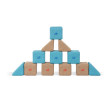 Set magnetico JollyHeap Pixi con 12 blocchi Set magnetico JollyHeap Pixi con 12 blocchi