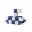 Costruzione magnetica JollyHeap Pixi set 12 blocchi Costruzione magnetica JollyHeap Pixi set 12 blocchi