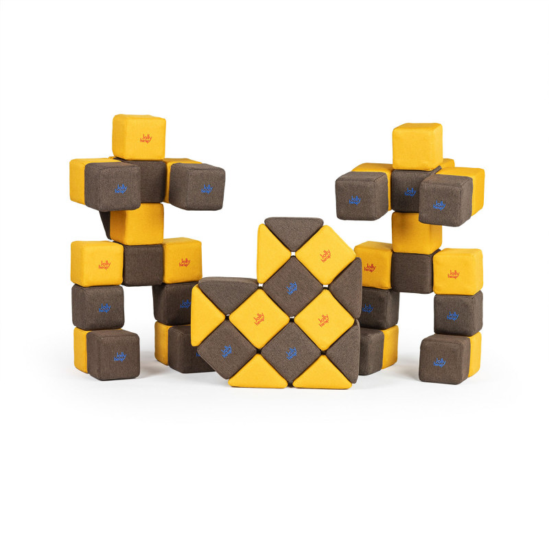 Costruzione magnetica JollyHeap Pixi set 12 blocchi Costruzione magnetica JollyHeap Pixi set 12 blocchi