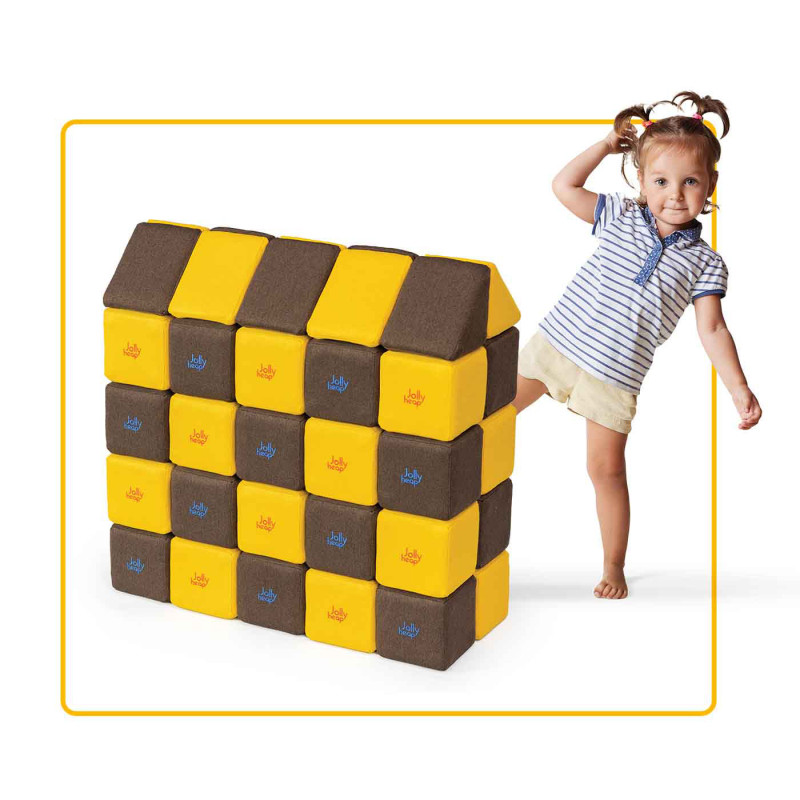 Costruzione magnetica JollyHeap Pixi set 12 blocchi Costruzione magnetica JollyHeap Pixi set 12 blocchi