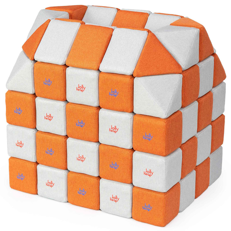 Costruzione magnetica JollyHeap Creative set 100 blocchi Costruzione magnetica JollyHeap Creative set 100 blocchi