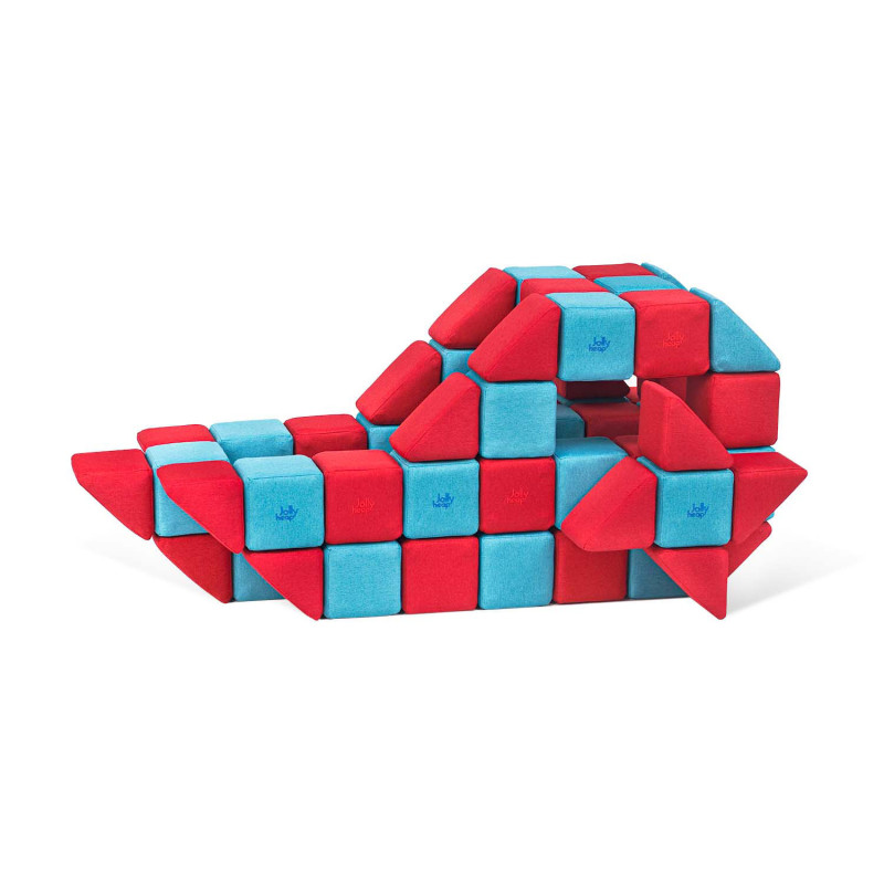 Costruzione magnetica JollyHeap Joy set 150 blocchi Costruzione magnetica JollyHeap Joy set 150 blocchi
