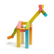Costruzione magnetica Tegu Tints 42 pezzi Costruzione magnetica Tegu Tints 42 pezzi
