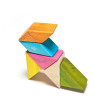 Costruzione magnetica Tegu Travel set Tints 6 pezzi Costruzione magnetica Tegu Travel set Tints 6 pezzi