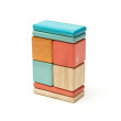 Costruzione magnetica Tegu travel set Sunset 8 pezzi Costruzione magnetica Tegu travel set Sunset 8 pezzi