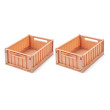 Set 2 scatole contenitore S LIEWOOD Weston Tuscany Rose Set 2 scatole contenitore S LIEWOOD Weston Tuscany Rose