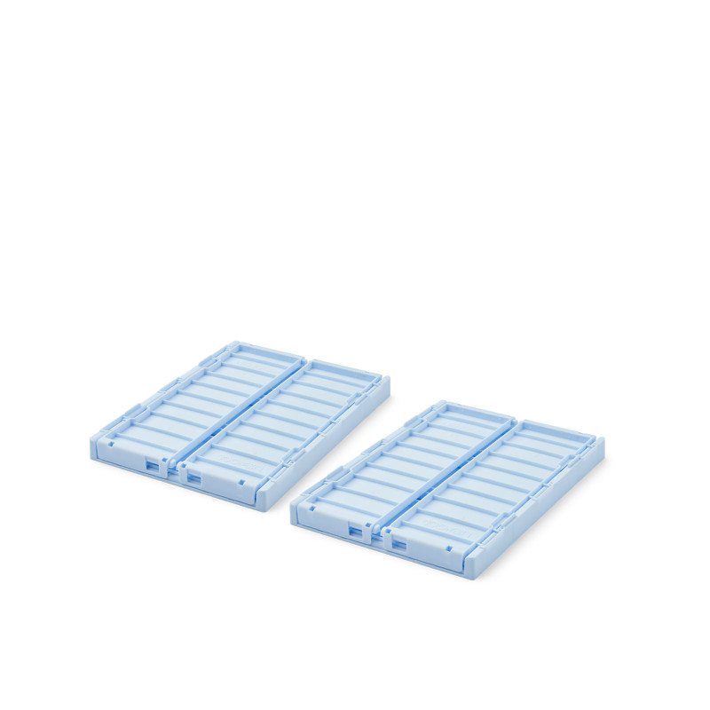 Set 2 scatole contenitore S LIEWOOD Weston Pure Sky Set 2 scatole contenitore S LIEWOOD Weston Pure Sky